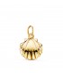 Anhänger mit Perle, Muschel-Form 14 mm 750 Gold – religiöser Schmuck