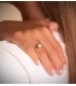 Diamant Ring 1 Karat, Solitär-Ring New York aus 18K Gold | Verlobungsringe, online kaufen