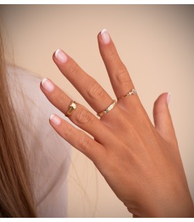 Pinky Ring Gelbgold 750 | D1046