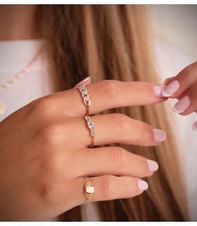 Pinky Ring Gelbgold 750 | D1049