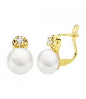 Pendientes oro OA Quincia