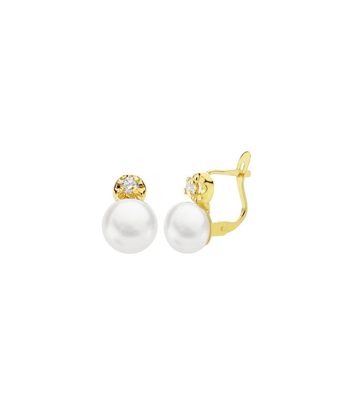 Pendientes oro OA Quincia