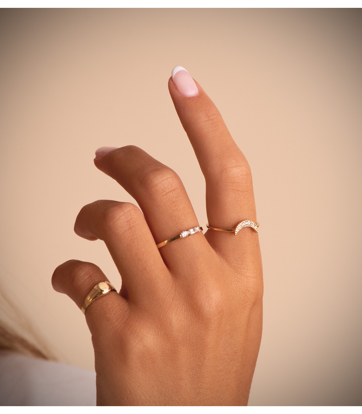 Ring Gold 18K /750er Mond 19631