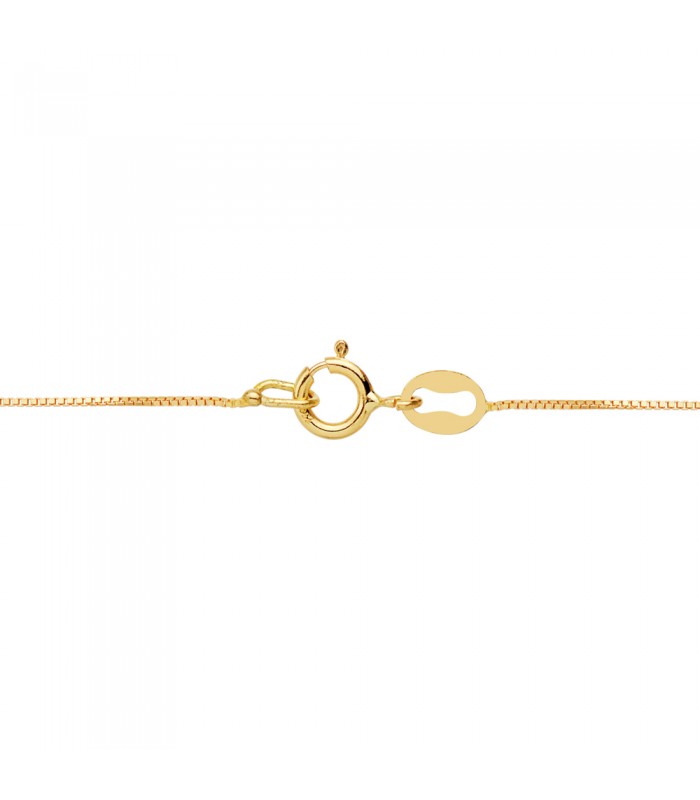 Gargantilla con corazón circonitas Annalisa oro amarillo 18K 42 cm - joyería mujer
