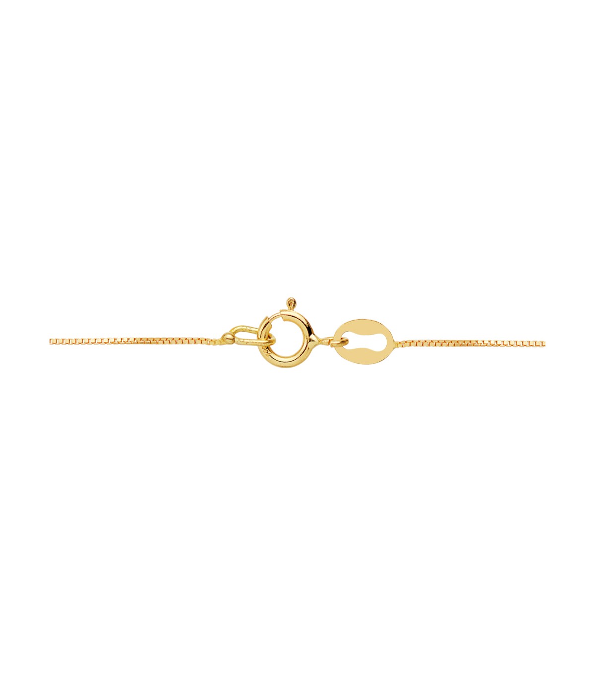 Gargantilla con corazón circonitas Annalisa oro amarillo 18K 42 cm - joyería mujer