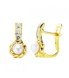 Pendientes oro OA Petronila