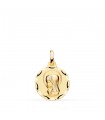 Anhänger 375er Gold Jungfrau Maria 14mm 9K270117