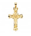 Cruz Filigrana Oro Amarillo 18K 58mm