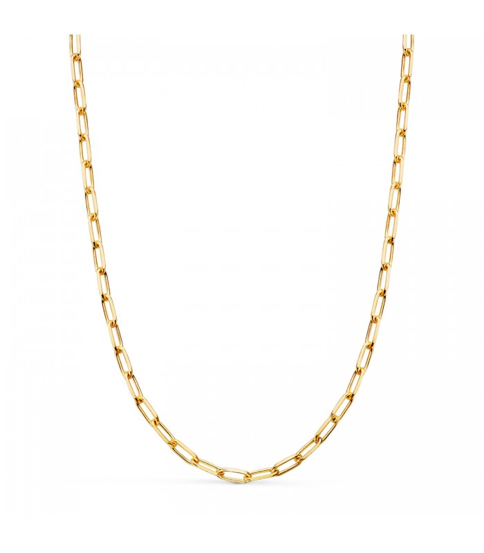 Kette Glied 18K Gold 50cm 3mm | 11000028 - Halsketten für Damen, online kaufen