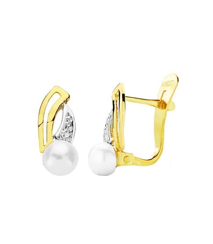 Pendientes oro BI Pirmina