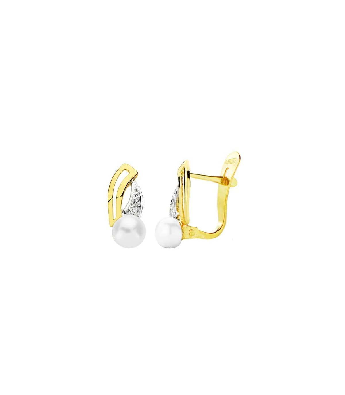 Pendientes oro BI Pirmina