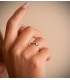 Verlobungsringe bei ALDA, Online-Juwelier | Solitärring „Neptun“ aus 18 Karat Weißgold