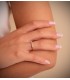 Anillo de compromiso Aisha Oro amarillo 18K con Diamantes de 0.160 quilates