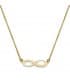 Infinity Ketten mit Unendlichkeitszeichen online kaufen - Kette mit Anhänger in Gold für Damen