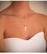 Ciondolo Croce ortodossa oro 18 kt 28 mm, croci in oro | Alda, gioielleria online