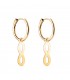 Créoles Infini Or Jaune 18k