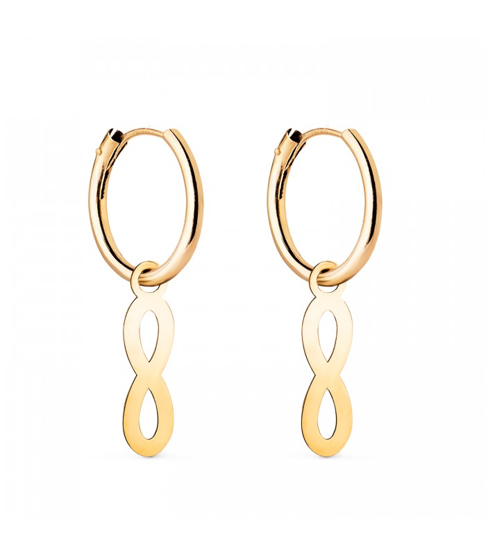Créoles Infini Or Jaune 18k