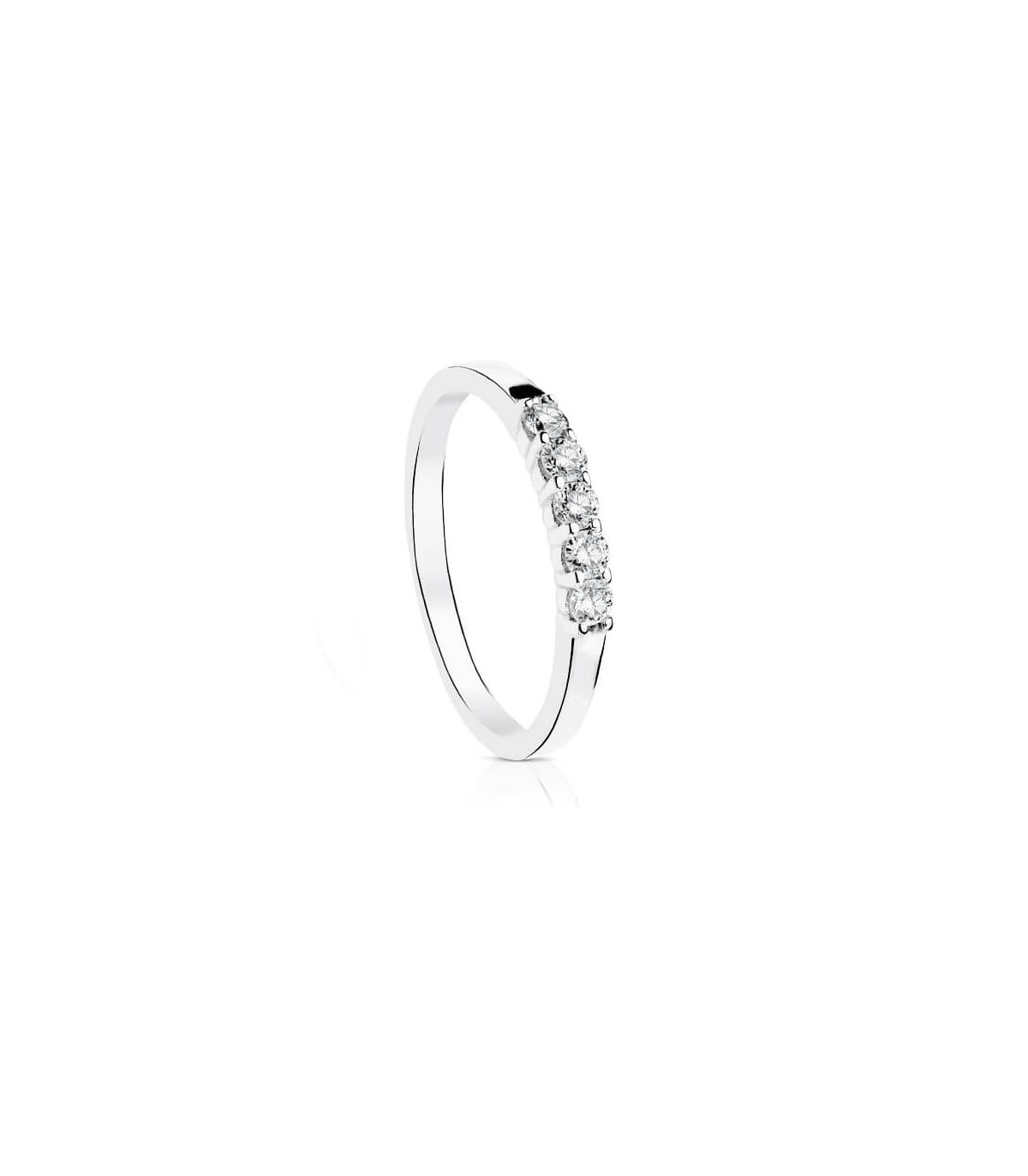 Anello di fidanzamento Amira 0,250 ct 18 Kt