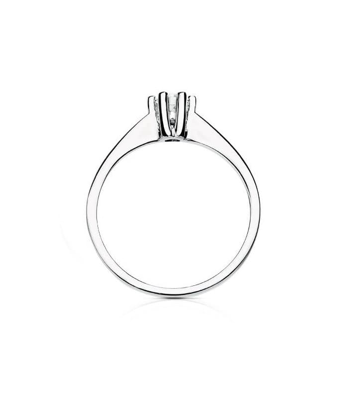 Anillo de compromiso Grattia 18 kilates. Anillo con diamantes 0.200 quilates. Compra online.