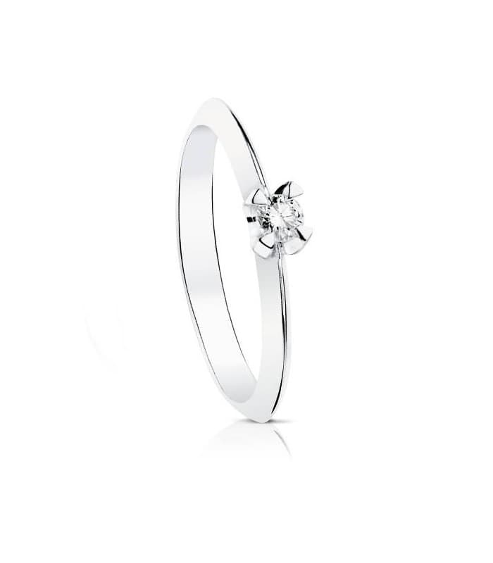 Solitario Veronessi 0.100 Qtes. 18 Ktes.