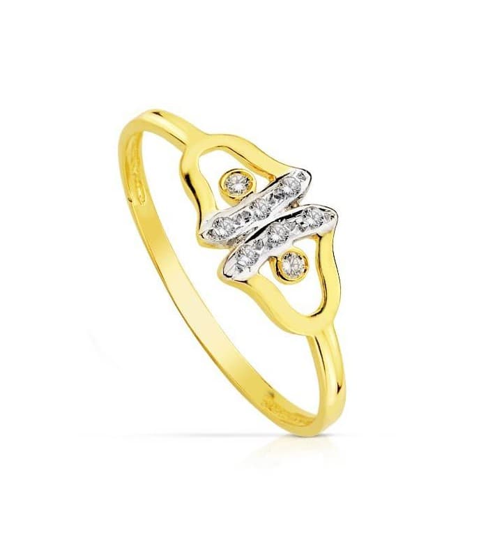 Sortija Golden Dhana