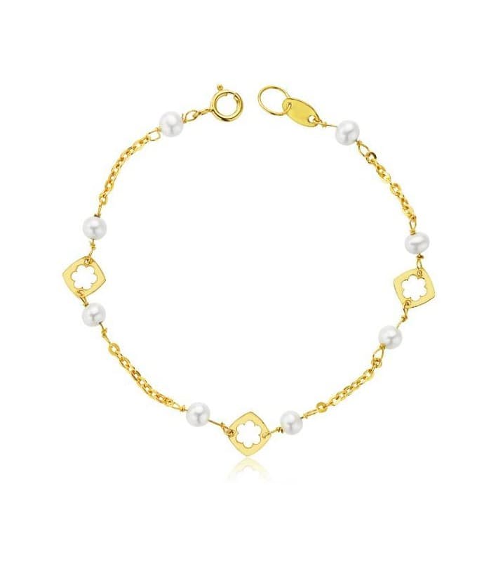 Pulsera bebé oro Oksana