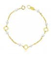 Kinderarmband Gold 750er 16340