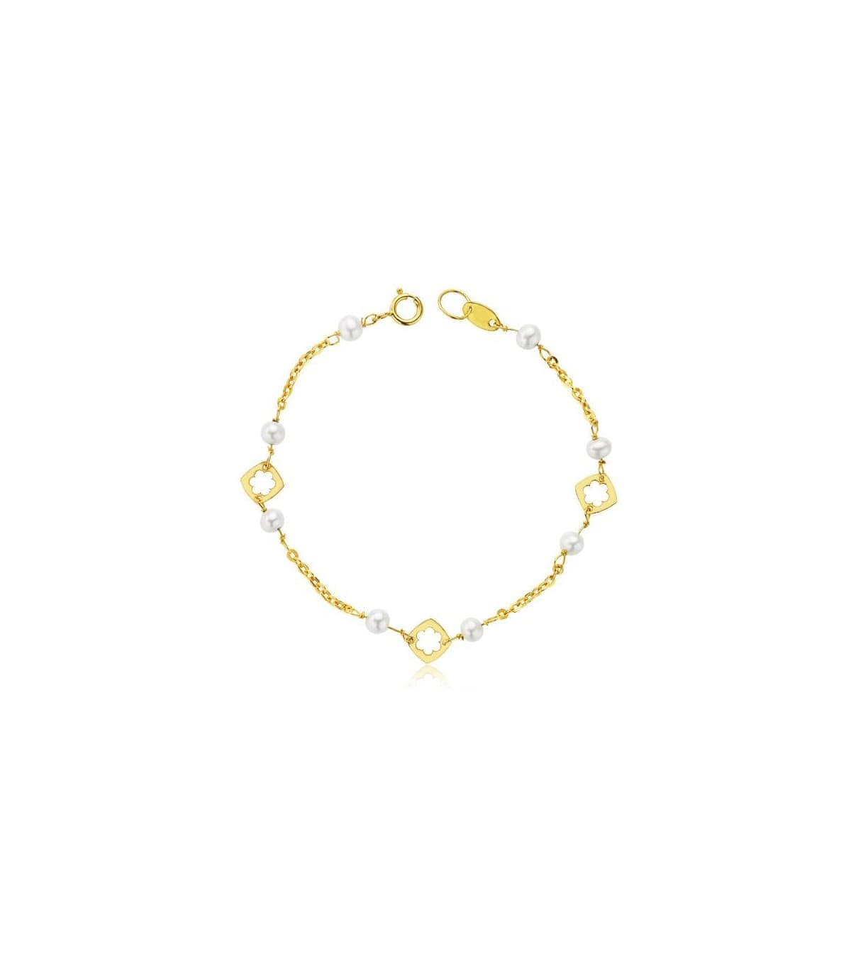 Pulsera bebé oro Oksana