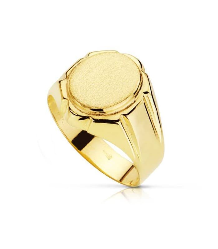 sello de oro para hombre