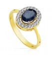 Saphir Ring Gold 750 19404-ZA