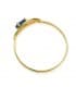 Anello con zaffiro da donna in Oro 750 ‰ | Anelli pietre preziose online