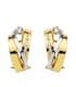 Ohrringe Gold 18K Bicolor: Ohrstecker und Ohrclips | Schmuck Damen online kaufen