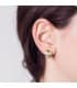 Ohrringe Gold 18K Bicolor: Ohrstecker und Ohrclips | Schmuck Damen online kaufen