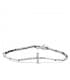Bracelet Croix White 18 Carats