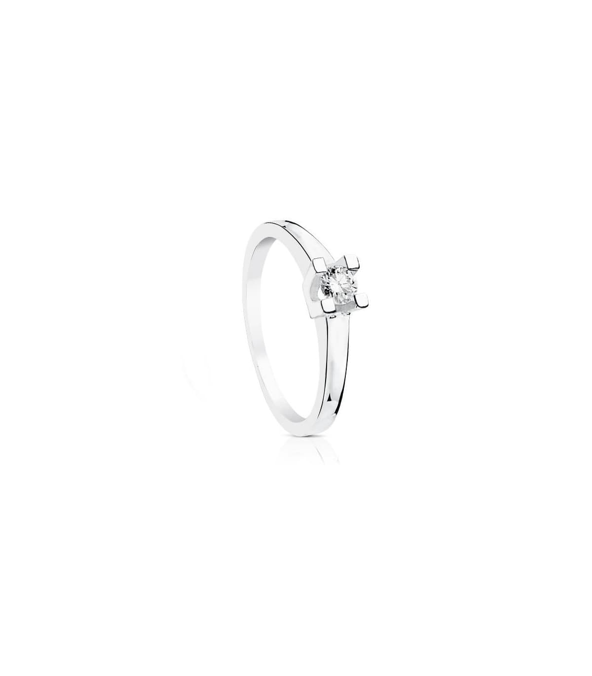 Solitario Parisee 0.150 Qtes. 18 Ktes.