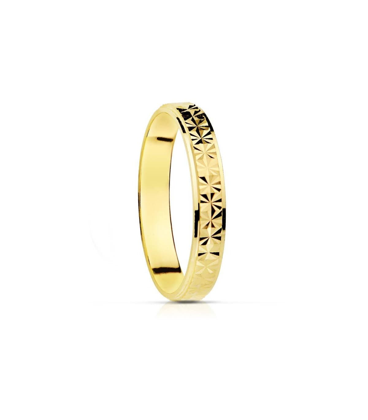 Fede nuziale Navona 3 mm Oro 18Kt.