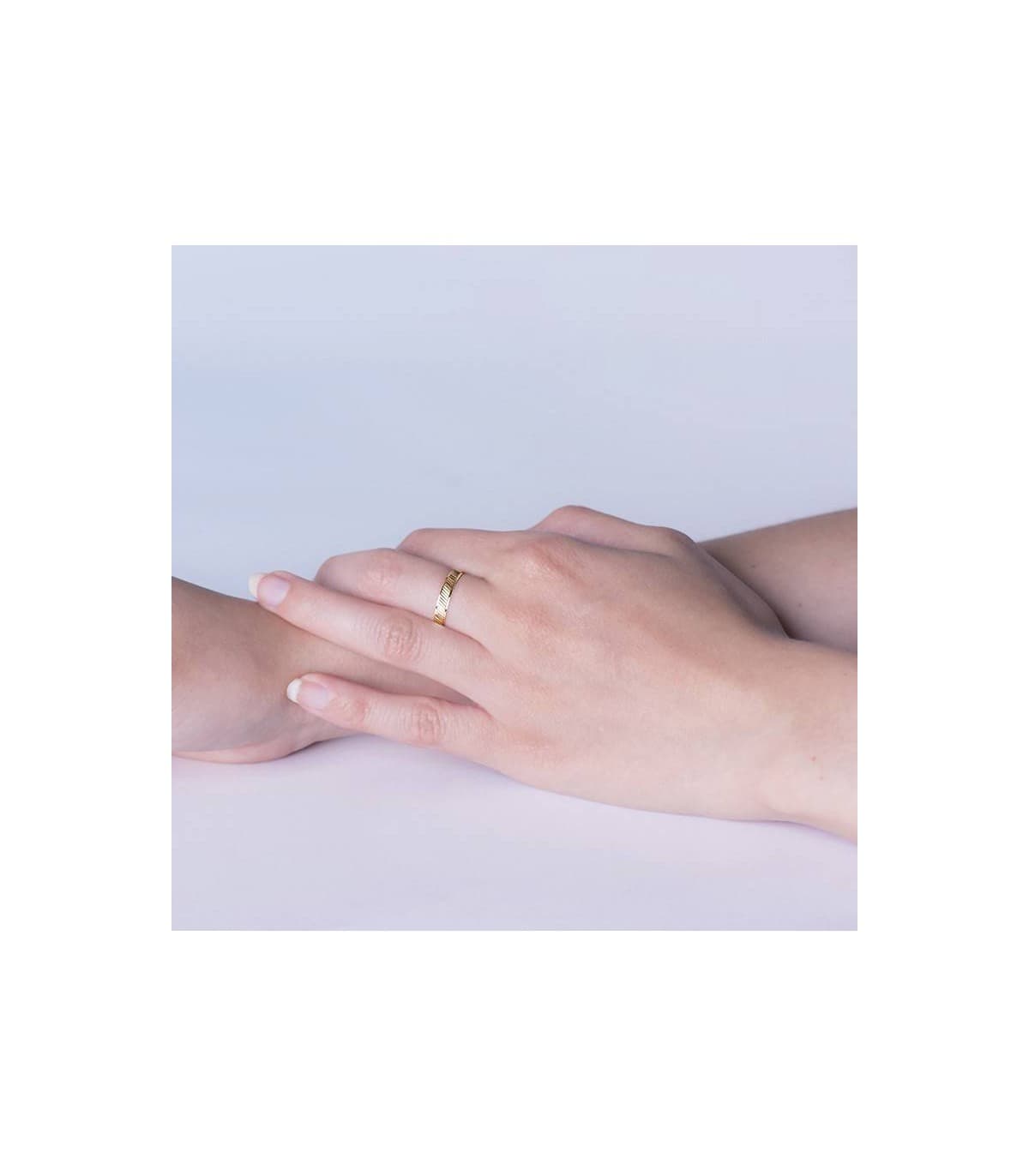 Alianza Vernazza 3 mm 9 Ktes. Alianzas de boda para pareja: hombre y mujer.