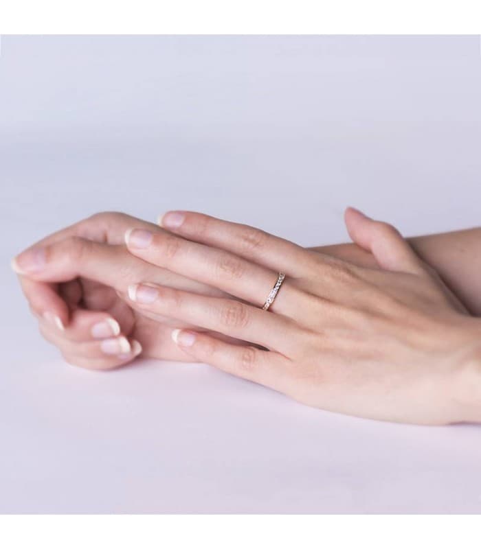 Alliance or jaune 18 carats. Bijouterie en ligne, alliance pour mariage.