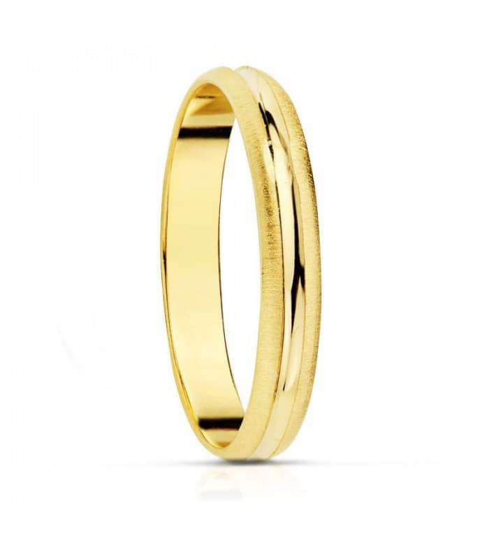 Fede nuziale Clarissa 3 mm Oro 18 Kt.