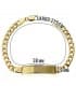 Esclava John oro amarillo 21 cm 18 Ktes