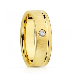 Fede nuziale Giulia 5.5 mm Oro 18Kt.