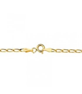 Catena a maglia Cheval cava - Oro giallo 18 carati 50 cm x 2,5 mm - Collane in oro da donna online
