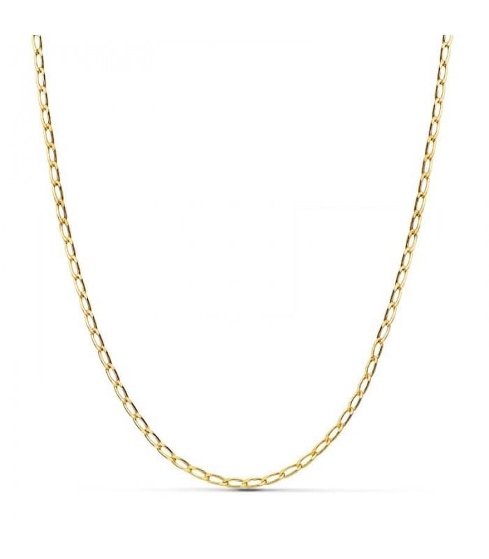 Catena a maglia Cheval cava - Oro giallo 18 carati 60 cm x 2,5 mm - Collane in oro da uomo online
