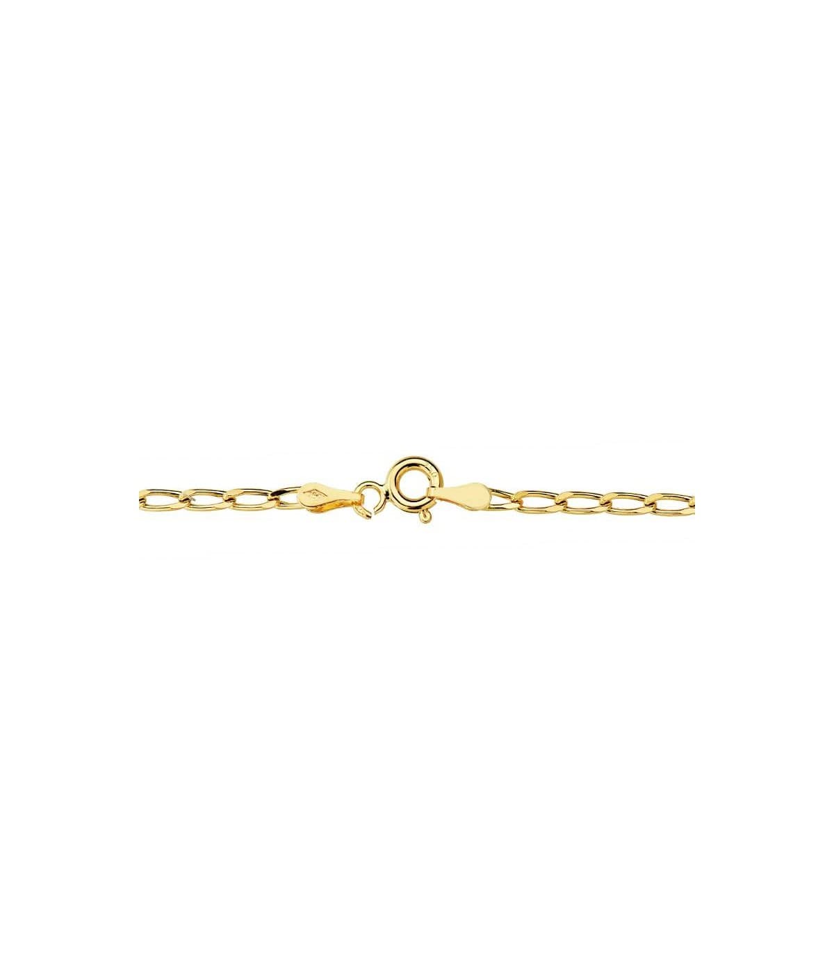 Catena a maglia Cheval cava - Oro giallo 18 carati 60 cm x 2,5 mm - Collane in oro da uomo online