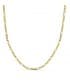 Cadena eslabones 3x1 2 mm Oro 18K 50 cm