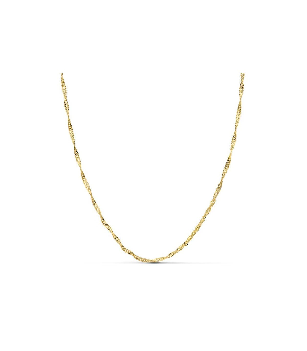 Chaîne Singapour 2mm 18 K 45 cm