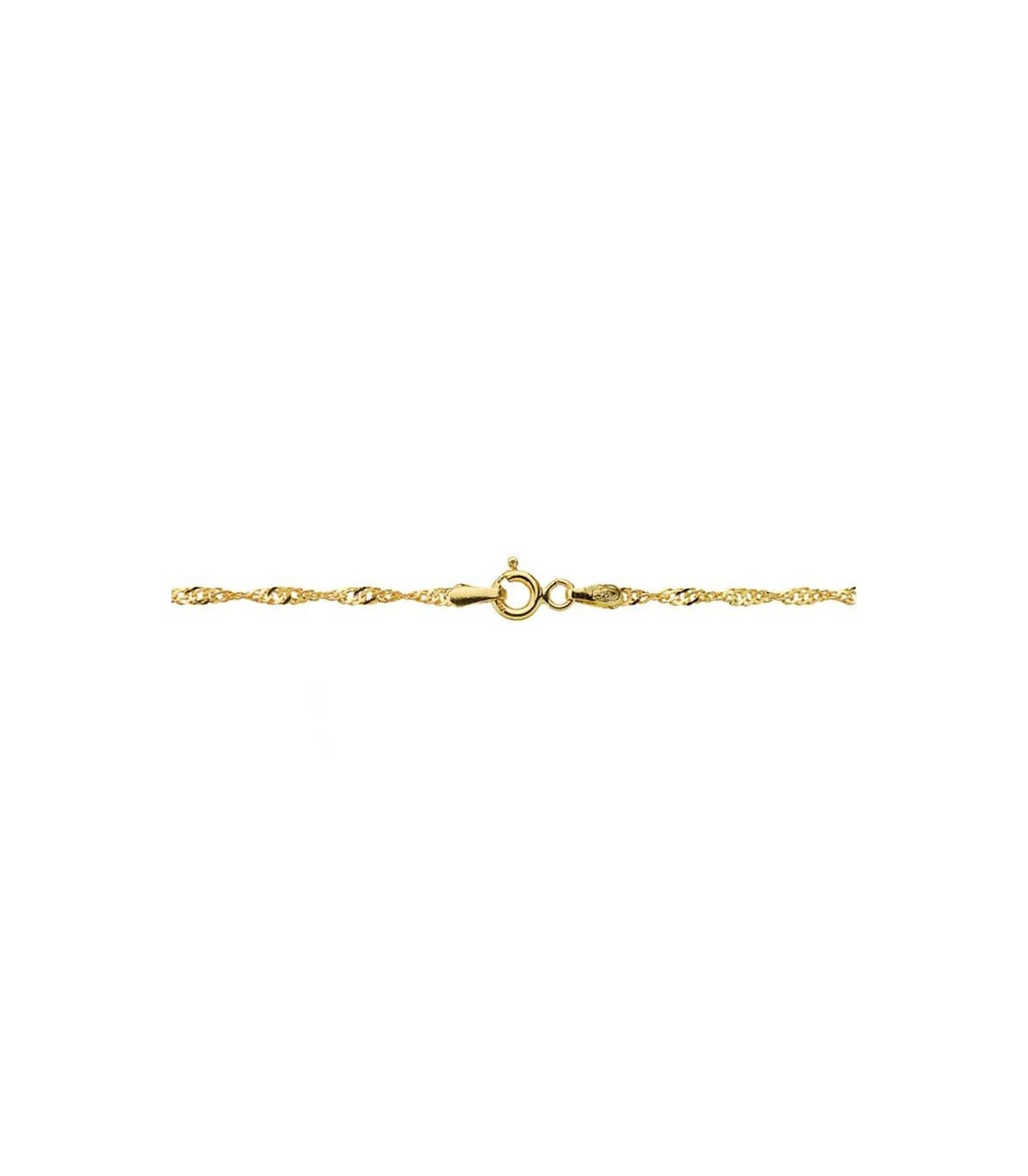 Chaîne Singapour 2mm 18 K 45 cm