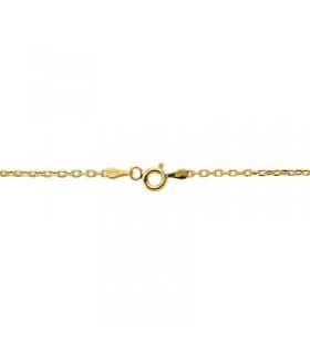 Cadena Forzada 1.5 mm 18 Ktes 60cm
