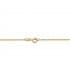 Collane a catena da donna - Modello Catena a maglia diamantata forzatina 1,5mm 45 cm in oro giallo 750