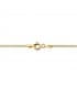 Cadena Bilbao 2 mm 18 Ktes 60cm - Cadenas de oro para hombre y mujer, modelo unisex.